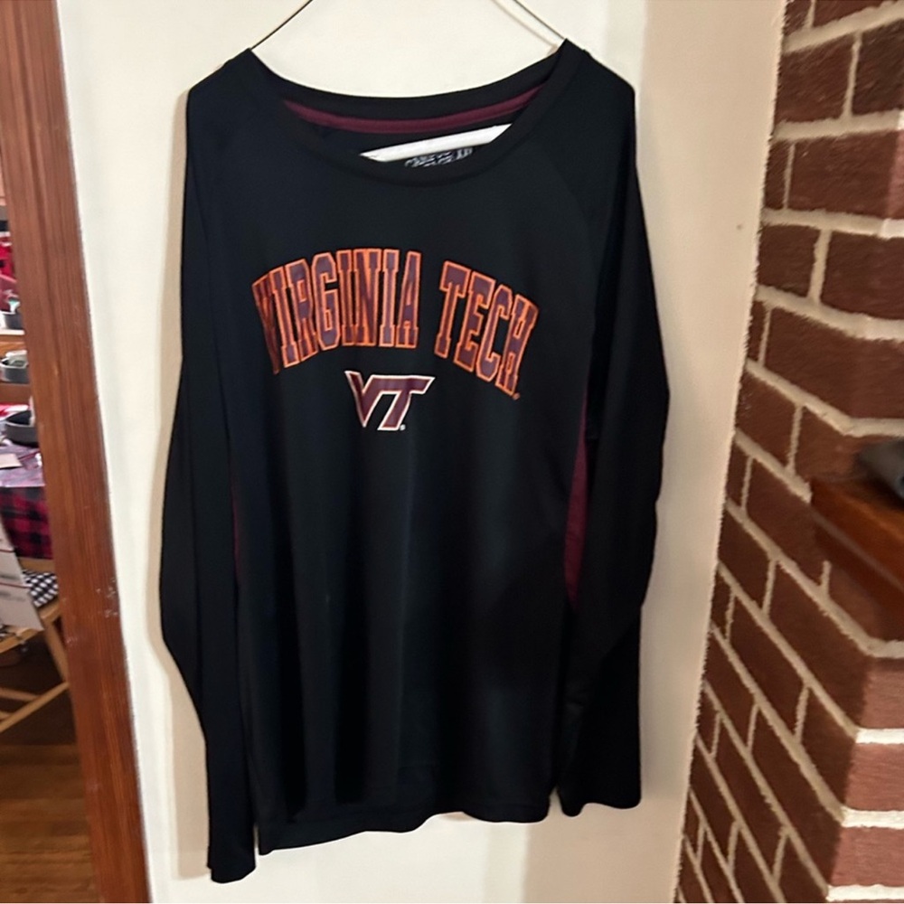 Campus Heritage Collection Virginia Tech men's size xxl long sleeve shirt